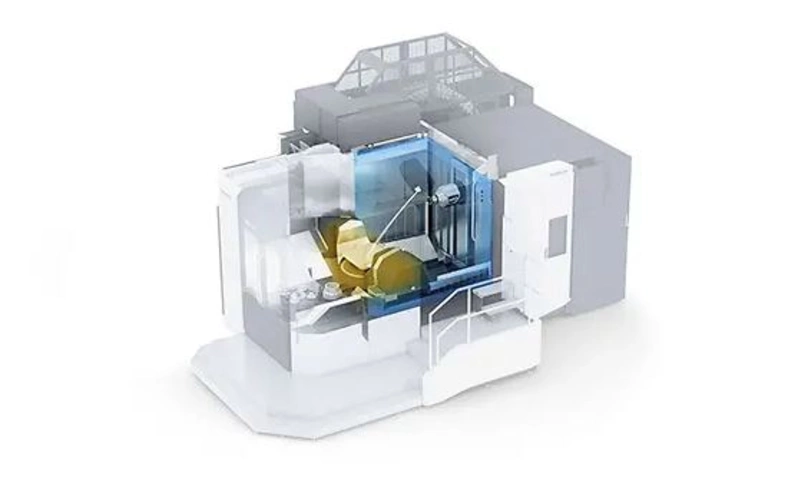 DMG Mori INH 63 Arbeitsraumspülung